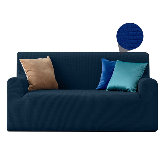 Copridivano Elasticizzato 2 Posti - Blu Navy
