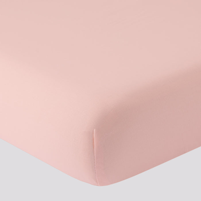Sottolenzuolo con Angoli in Puro Cotone - Rosa Pastello